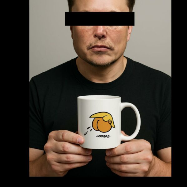 D. T. Trouduc Mug Blanc Brillant